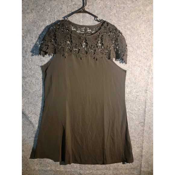 Mini‎ Black Lace Top Dress Size XL - Picture 1 of 7